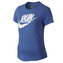 RUN P W ORGAMETRIC SWSH TEE, 10 | RUNNING | WOMENS | SHORT SLEEVE T-SHIRT | LT GAME RYL HTR/WHITE/REFLECTI | XL