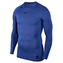 Termo tričko Nike, Pro Top s dlouhým rukávem | Modrá | XL