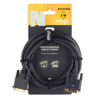 Propojovací kabel Stagg, NVC1,5DVIDM
