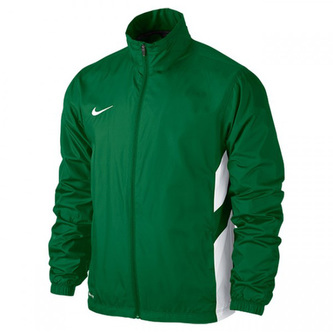 ACADEMY14 SDLN WVN JKT, 10 | FOOTBALL/SOCCER | MENS | JACKET | PINE GREEN/WHITE/WHITE | S