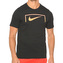 NIKE SWOOSH GOAL TEE, 10 | FOOTBALL/SOCCER | MENS | SHORT SLEEVE T-SHIRT | BLACK/BLACK | L
