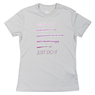 LEGEND 5 DAYS WEEK TEE YTH, 10 | YOUNG ATHLETES | GIRLS | SHORT SLEEVE T-SHIRT | WOLF GREY | XL