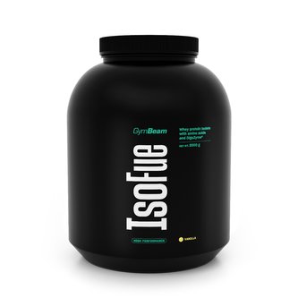 Protein IsoFue - GymBeam - vanilka - 2000 g