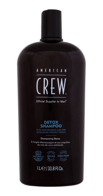 American Crew Detoxikační šampon pro muže (Detox Shampoo) Objem 1000 ml man