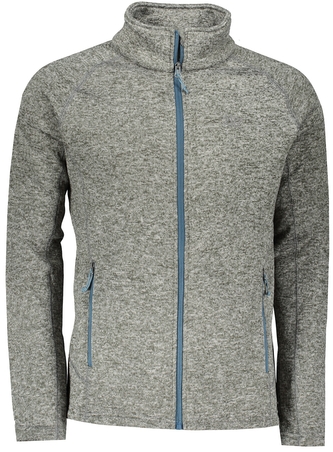 HOLM - pánská fleecová mikina - šedá - 4XL