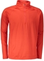 GTS 2127 - Pánské sportovní triko s dlouhým rukávem 1/2 zip - red - 3XL