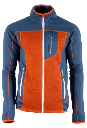 GTS 3019 M S20 - Pánská fleece mikina - orange - XL
