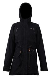 ALUNDA - dámská parka - černá - 36