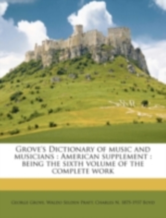 Grove's Dictionary of Music and Musicians