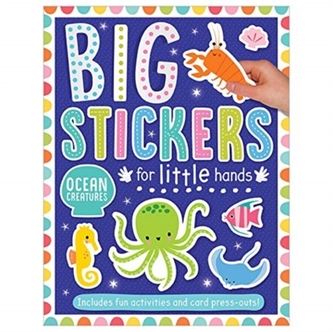 Big Stickers for Little Hands Ocean Creatures