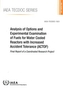 Analysis of Options and Experimental Examination of Fuels for Water Cooled Reactors with Increased Accident Tolerance (A
