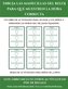 Hojas de actividades para ninos de 4 anos (Dibuja las manecillas del reloj para que muestren la hora correcta)