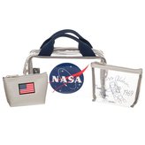 Cestovní taška NASA: Get You To The Moon set 3 kusů (objem 4 litry|28 x 18 x 8 cm)