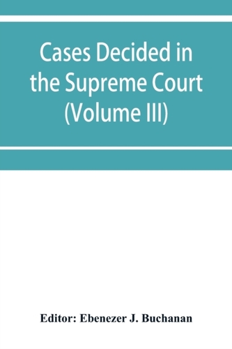 Cases decided in the Supreme Court of the Cape of Good Hope