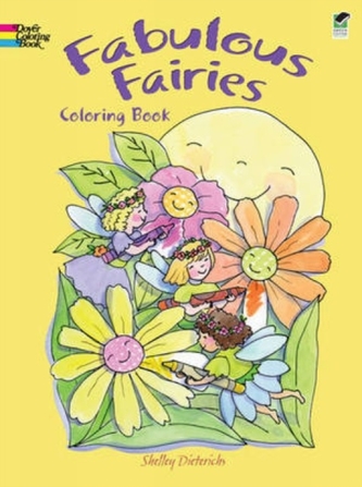 Fabulous Fairies Coloring Book