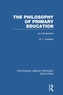 The Philosophy of Primary Education
