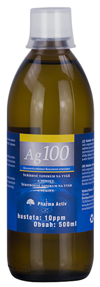 Pharma Activ Koloidní stříbro Ag100 (10ppm) 500 ml