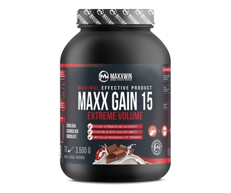 Maxxwin - MAXX Gain 15 3500 g - tmavá čokoláda