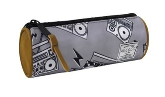 Piórnik Magnetofony szary