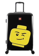 LEGO Luggage ColourBox Minifigure Head 24\\\" - Černý