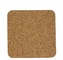 Korkové prostírání 4ks čtverec 19,5 x 19,5 cm