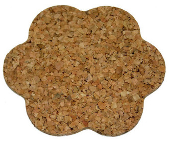 Korkové prostírání 6ks kytka 9,6 cm Korkové prostírání 6ks kytka 9,6 cm