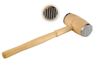 Palička na maso dřevo+kov