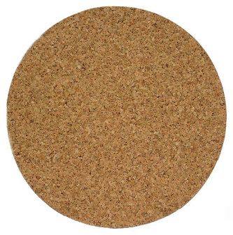 Korkové prostírání 4ks kulaté 29,7 cm