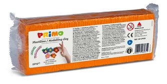 Plastelína PRIMO, 550g, oranžová