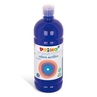 Akrylová barva PRIMO, 1000ml, modrá