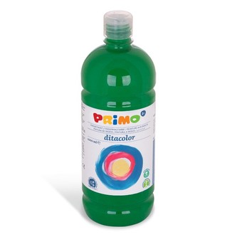 Prstová barva PRIMO, 1000ml, zelená