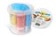 Sada mod. hmot PRIMO NATUR, 7 x 100g, formy, mix barev, PP kyblík