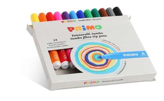 Fixy PRIMO JUMBO, hrot 7,6mm, sada 12ks, papírový obal