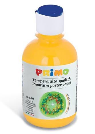 Temperová barva PRIMO, 300ml, žlutá