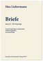 Max Liebermann: Briefe. Doppelband