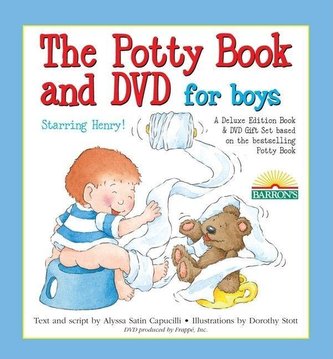 The Deluxe Potty Book and DVD Package for Boys: Henry Edition ¬With DVD|