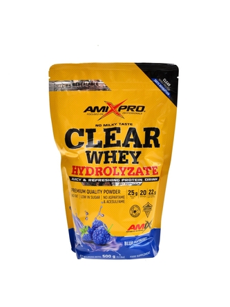 Amix Pro - Clear whey hydrolyzate 500g doypack - blue raspberry