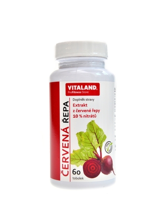 Vitaland - Červená řepa 60 vege kapslí