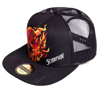 Kšiltovka Mortal Kombat: Scorpion (nastavitelná)