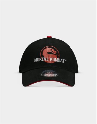 Kšiltovka Mortal Kombat: Finish Him! (nastavitelná) černá