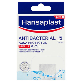 Hansaplast Med Aquaprotect Silver XL náplast 5 ks