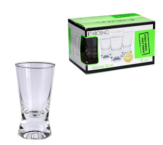 Panák 25 ml - 6ks