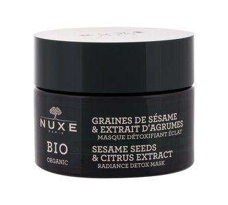 NUXE Bio Organic Pleťová maska Sesame Seeds & Citrus Extract 50 ml Radiance Detox Mask pro ženy