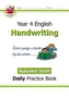 New KS2 Handwriting Daily Practice Book: Year 4 - Autumn Term