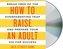 HOW TO RAISE AN ADULT
