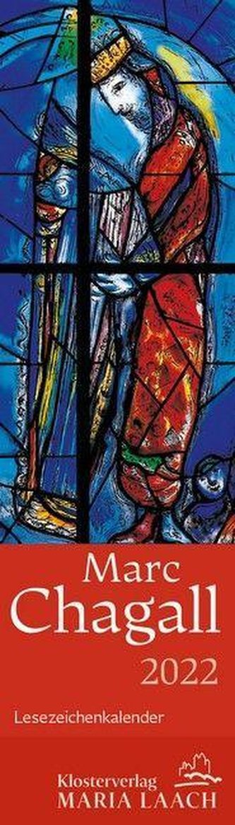 Lesezeichenkalender - Marc Chagall 2022