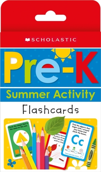Pre-K Summer Activity Flashcards: Scholastic Early Learners (Flashcards)