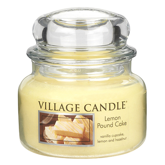 Svíčka ve skleněné dóze Village Candle Citrónový koláč, 312 g