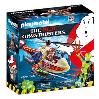 Venkman s helikoptérou Playmobil Krotitelé duchů, 37 dílků