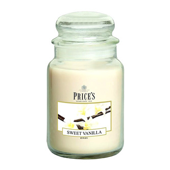 Price's Candles Svíčka ve skleněné dóze Price´s Candles Sladká vanilka, 630 g